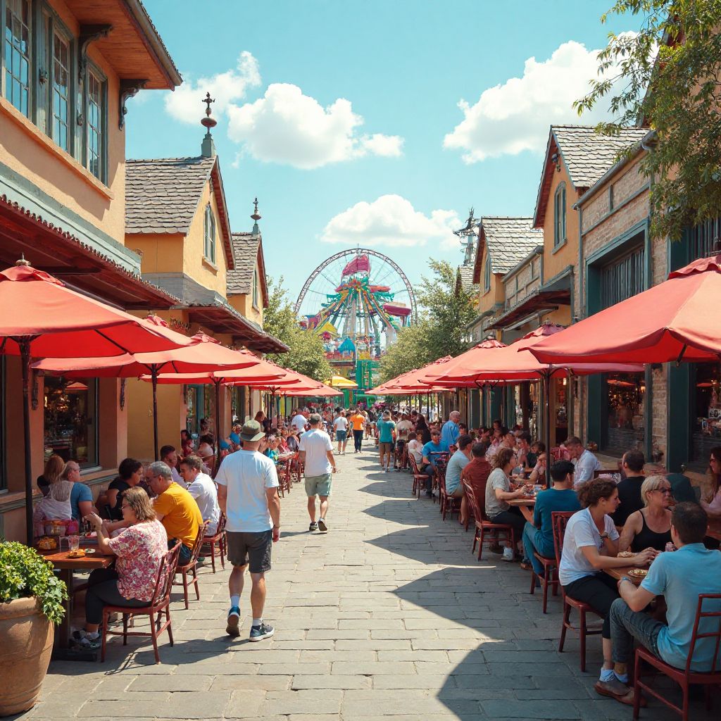 Foodcourt en restaurants